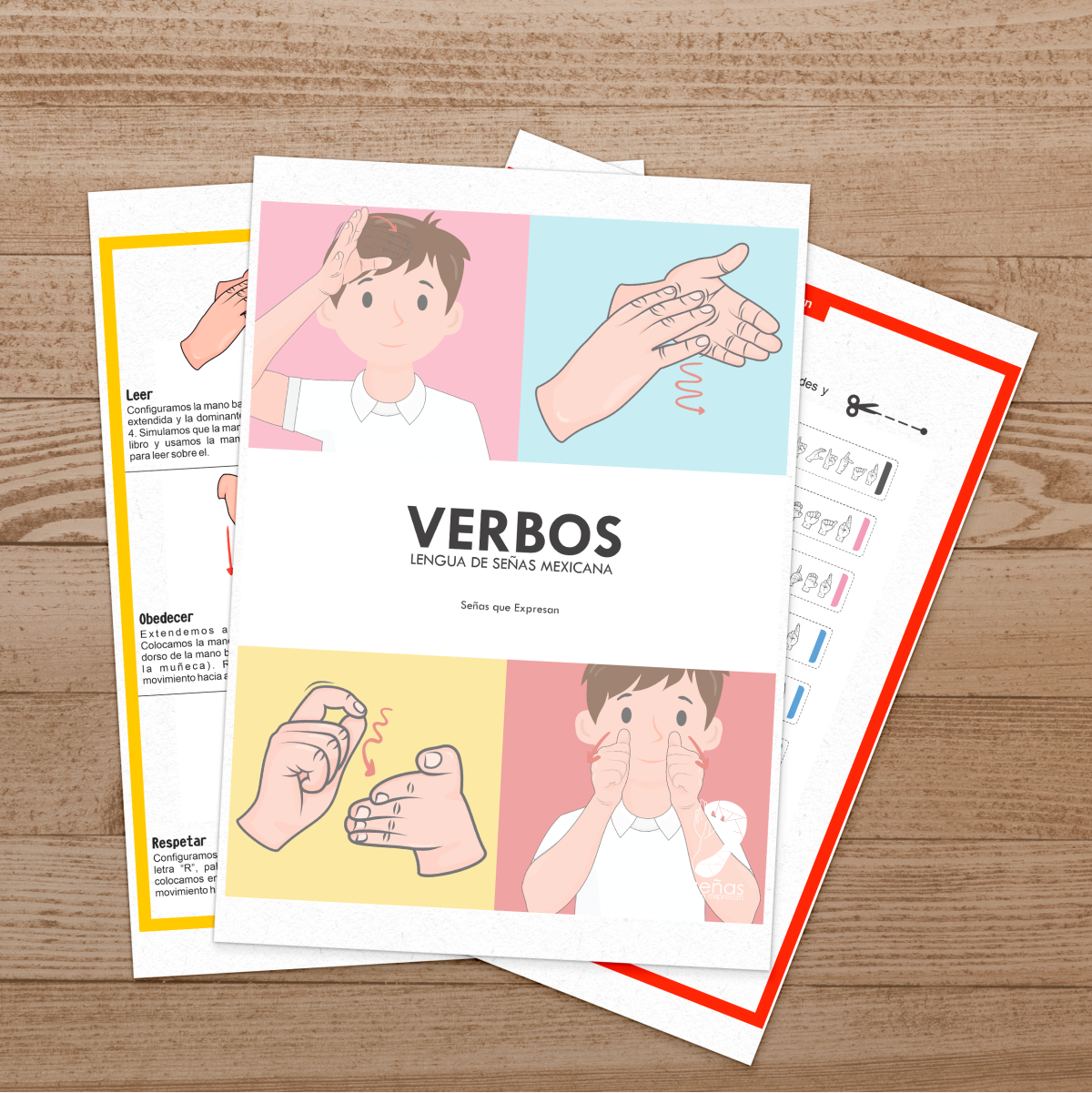 Verbos escolares en LSM