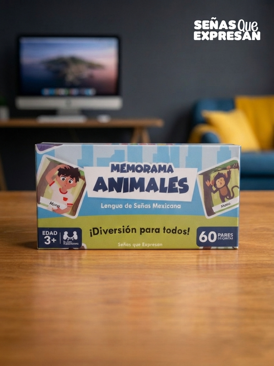 Animales en Lengua de Señas | Juego de Memorama