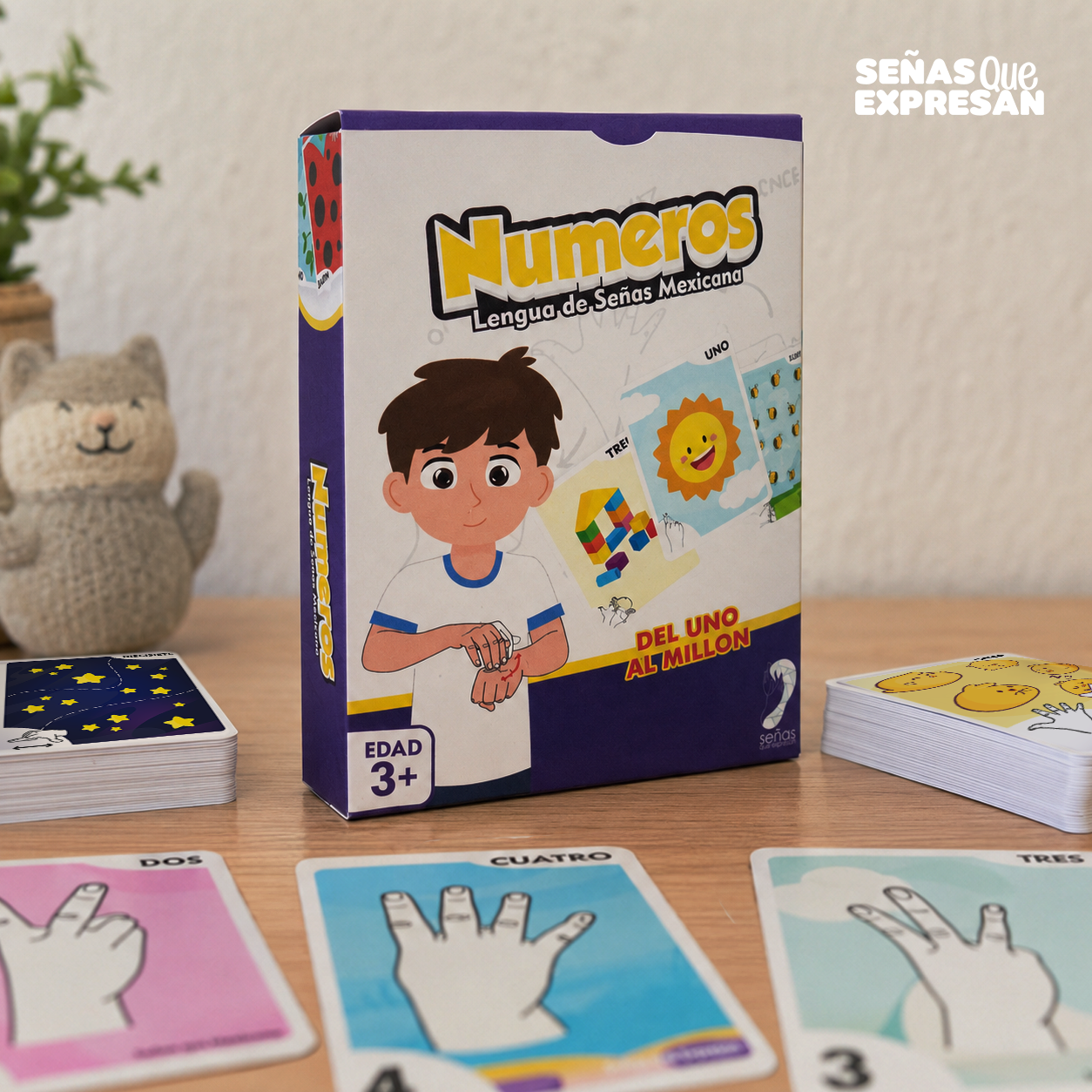 Números | Tarjetas en Lengua de Señas Mexicana