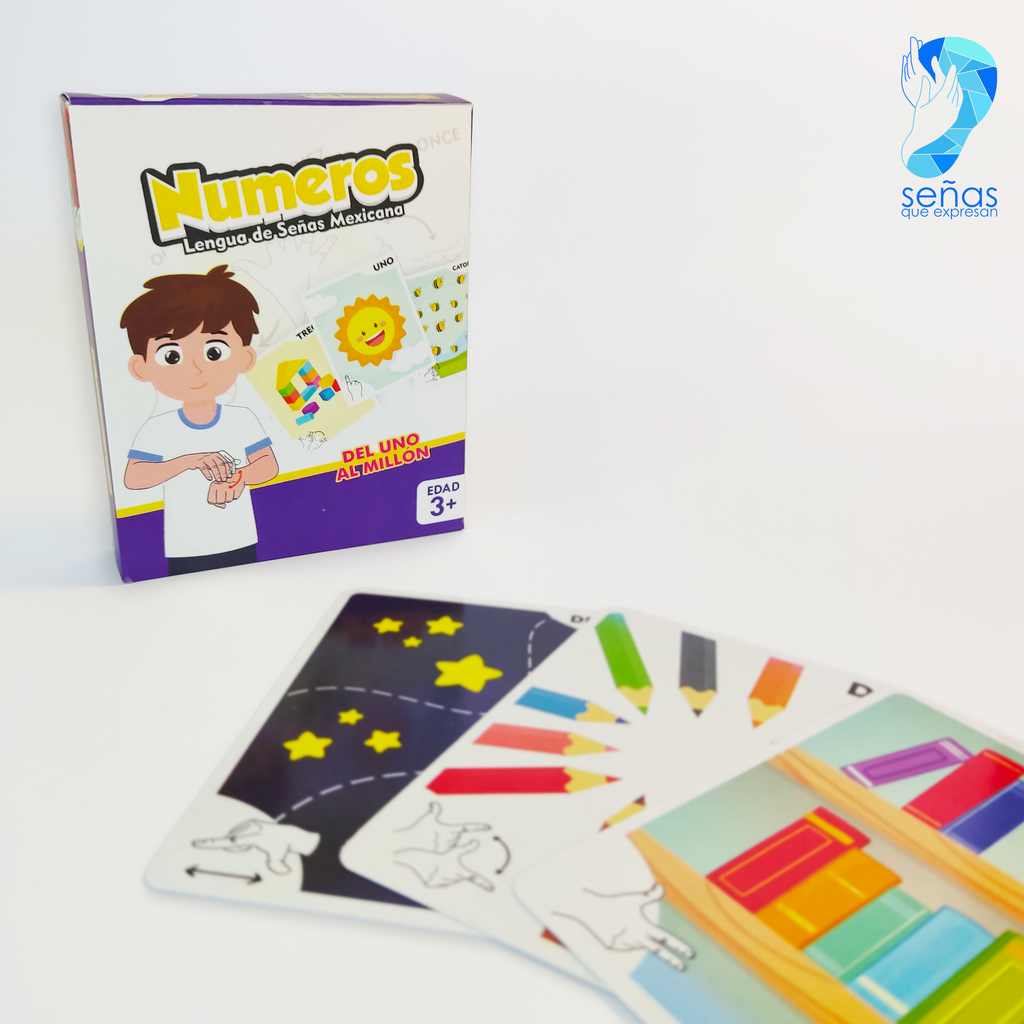 Números | Tarjetas en Lengua de Señas Mexicana