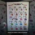 Números | Poster en Lengua de Señas Mexicana