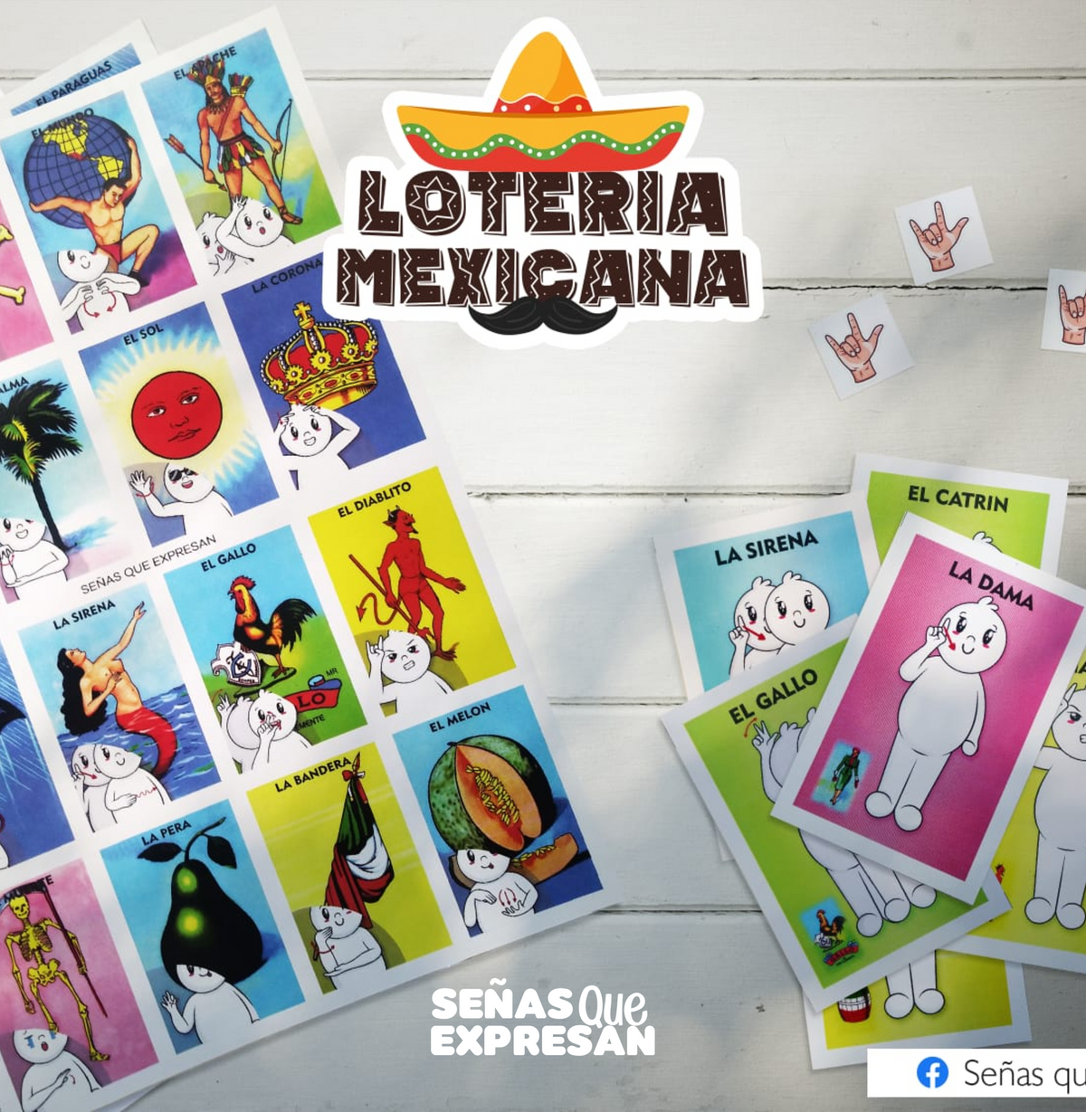 Lotería Mexicana en LSM